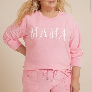 Maurice’s Pink Mama Sweatshirt Size Large
